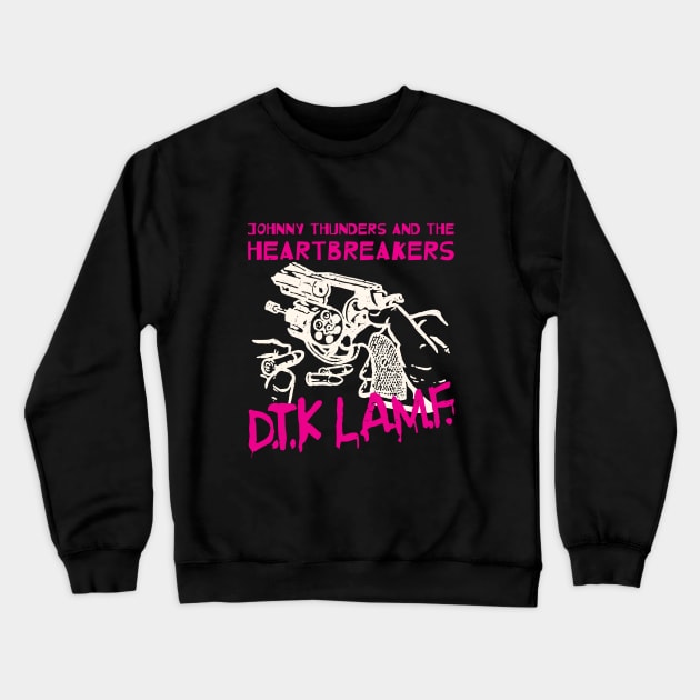 Johnny Thunders and The Heartbreakers band Crewneck Sweatshirt by VizRad